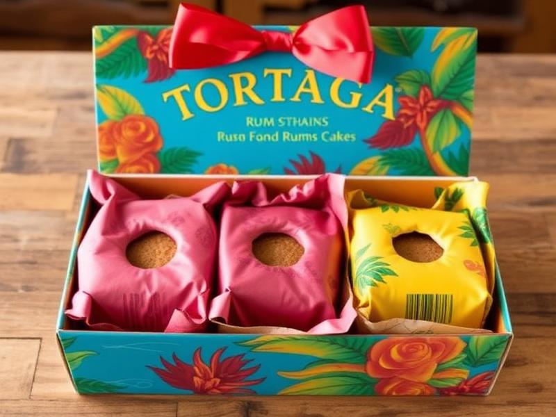 Tortuga Rum Cake Gift Box (3-Pack)